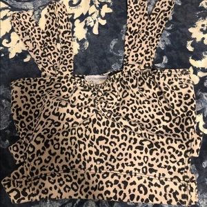 Cheetah Cropped Top